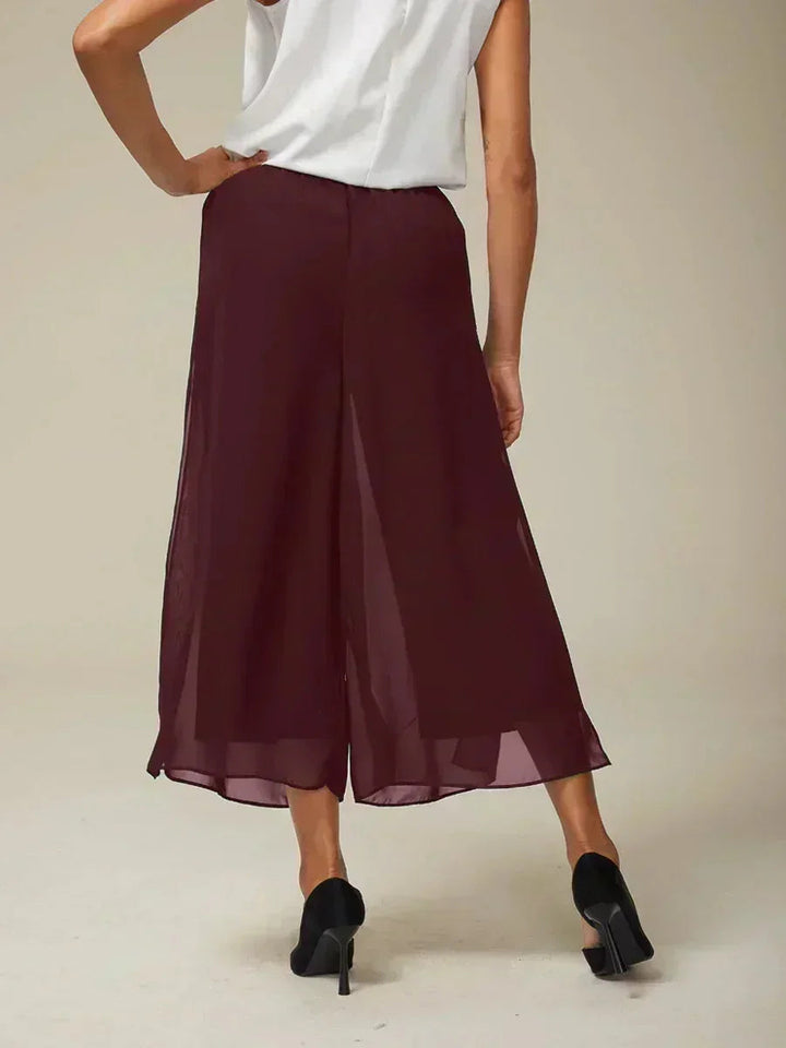 Francesca - Pantaloni palazzo morbidi ed eleganti