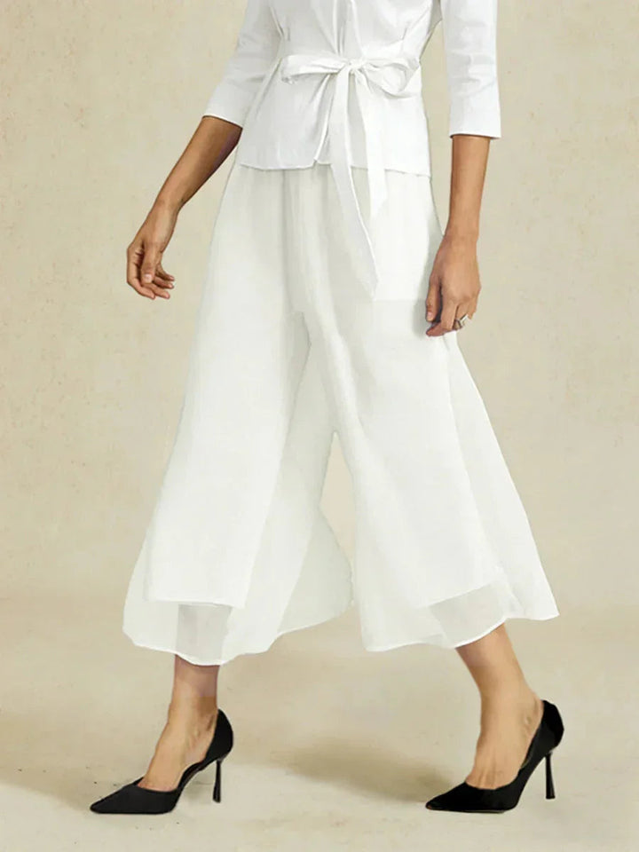 Francesca - Pantaloni palazzo morbidi ed eleganti
