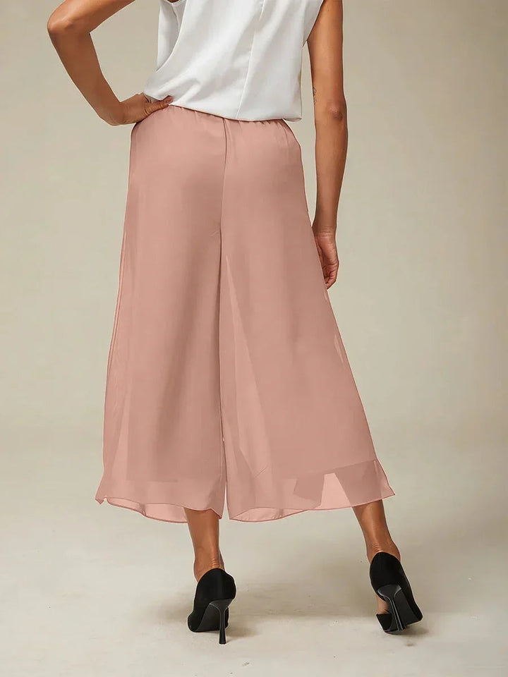 Francesca - Pantaloni palazzo morbidi ed eleganti