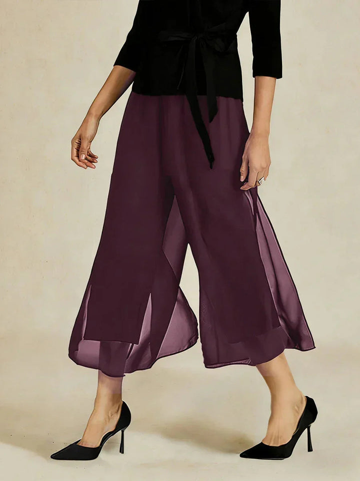 Francesca - Pantaloni palazzo morbidi ed eleganti