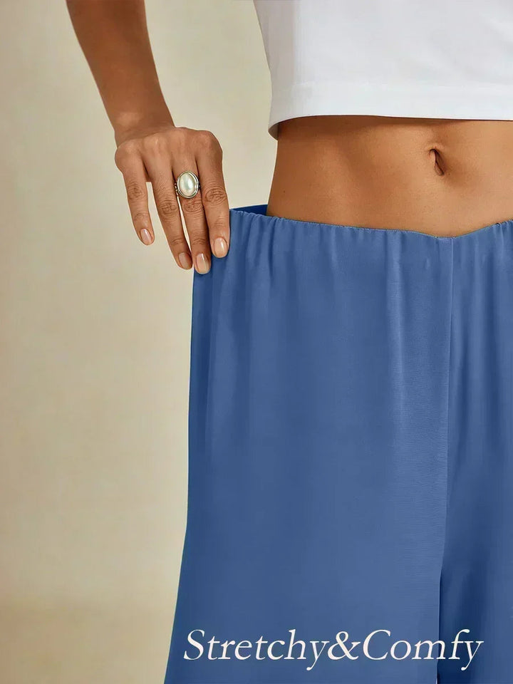 Francesca - Pantaloni palazzo morbidi ed eleganti