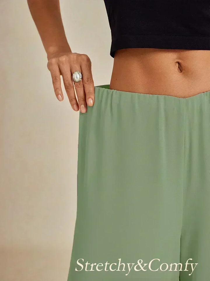 Francesca - Pantaloni palazzo morbidi ed eleganti