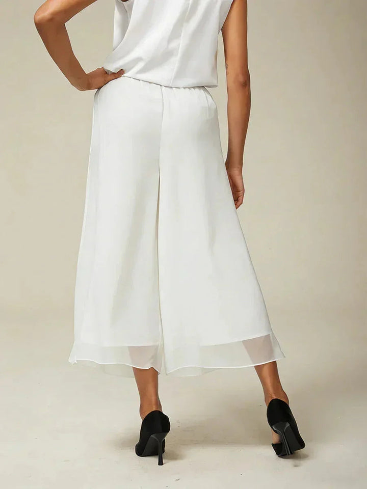 Francesca - Pantaloni palazzo morbidi ed eleganti
