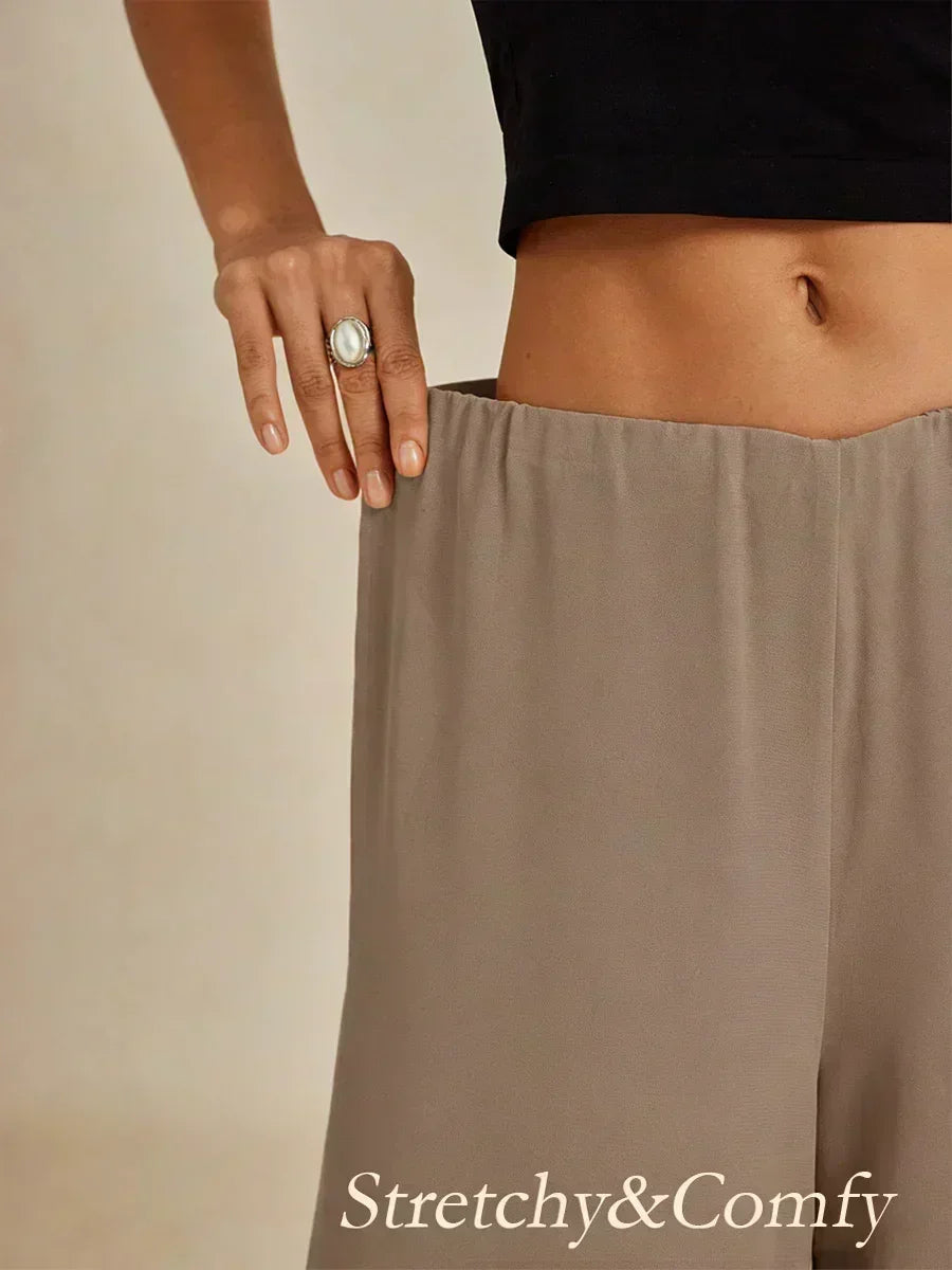 Francesca - Pantaloni palazzo morbidi ed eleganti