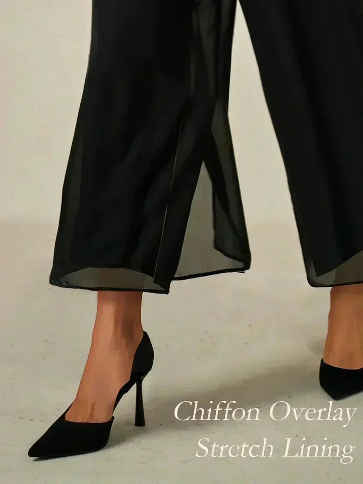 Francesca - Pantaloni palazzo morbidi ed eleganti