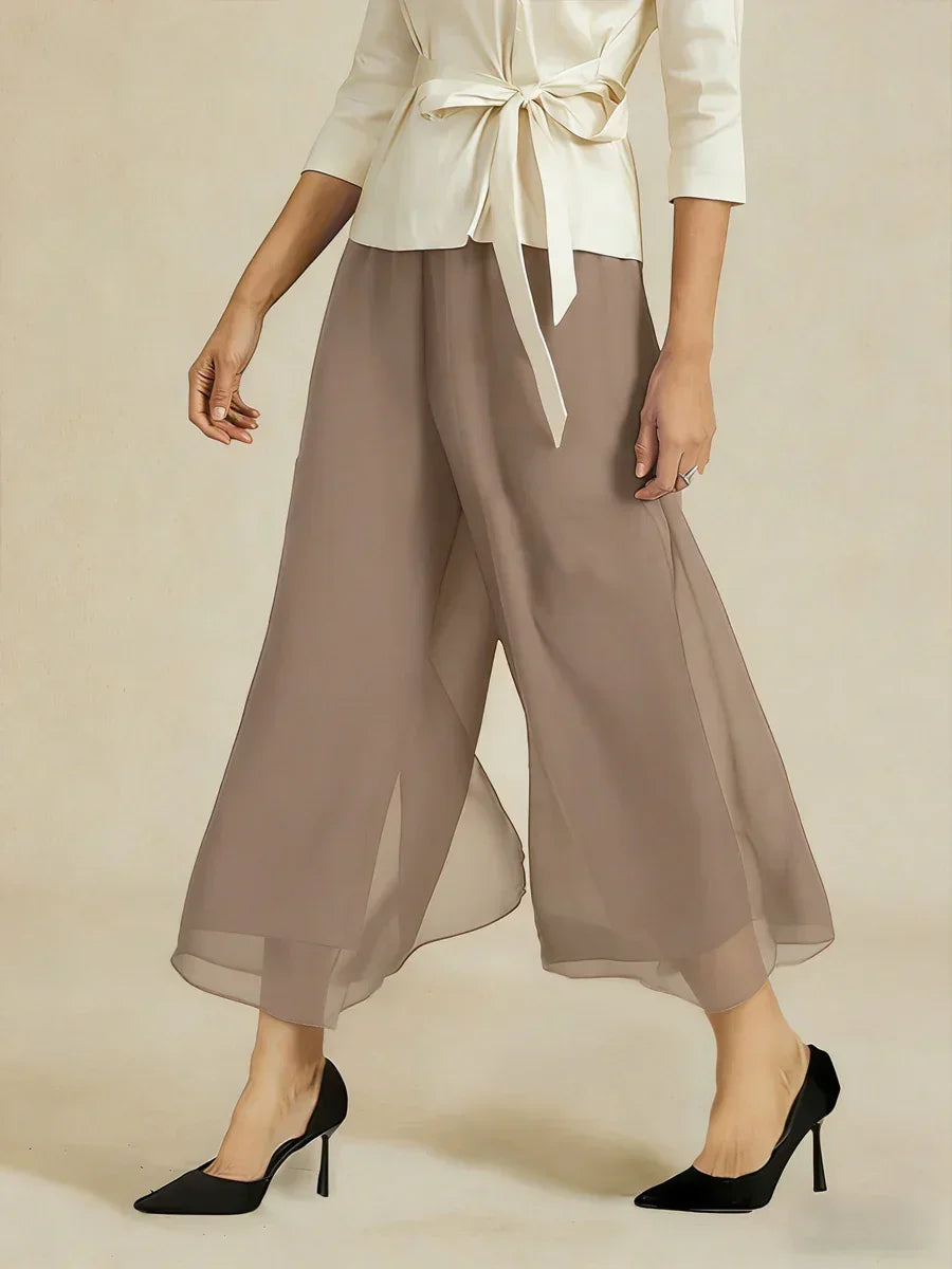 Francesca - Pantaloni palazzo morbidi ed eleganti
