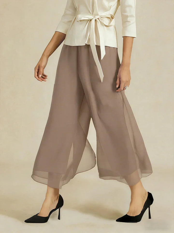 Francesca - Pantaloni palazzo morbidi ed eleganti