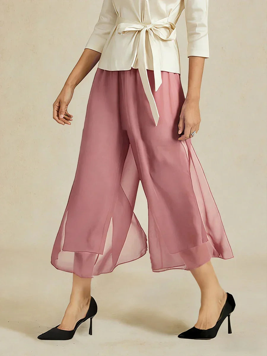 Francesca - Pantaloni palazzo morbidi ed eleganti