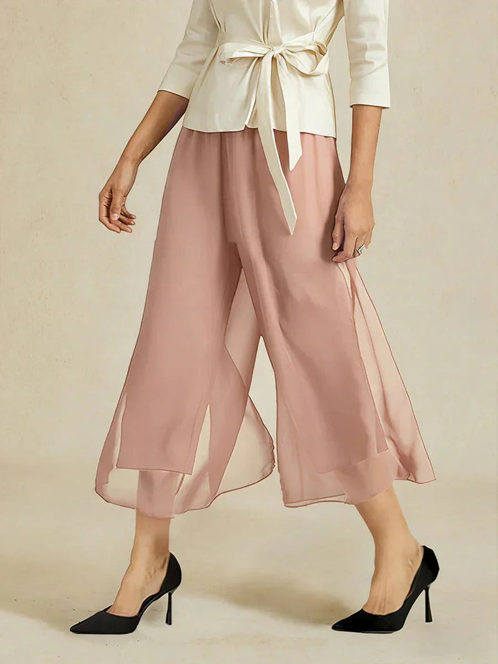 Francesca - Pantaloni palazzo morbidi ed eleganti