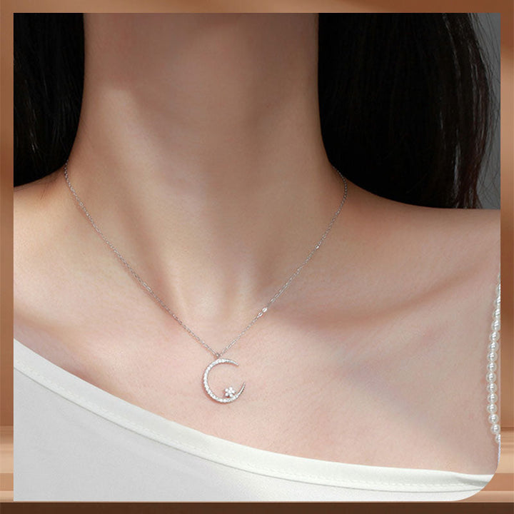 Luna™- Collana con Luna e Stelle scintillanti
