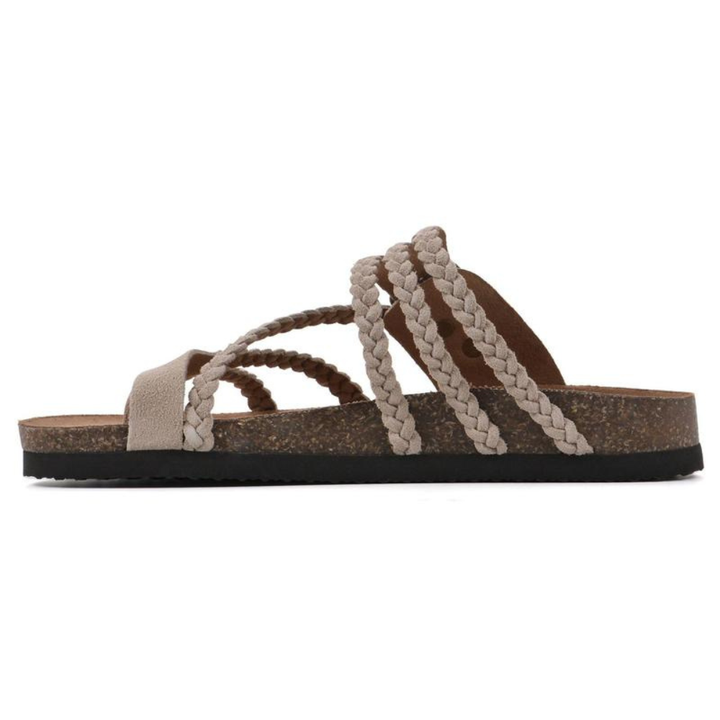 Aurora™- Sandali Intrecciati in Sughero Comfort