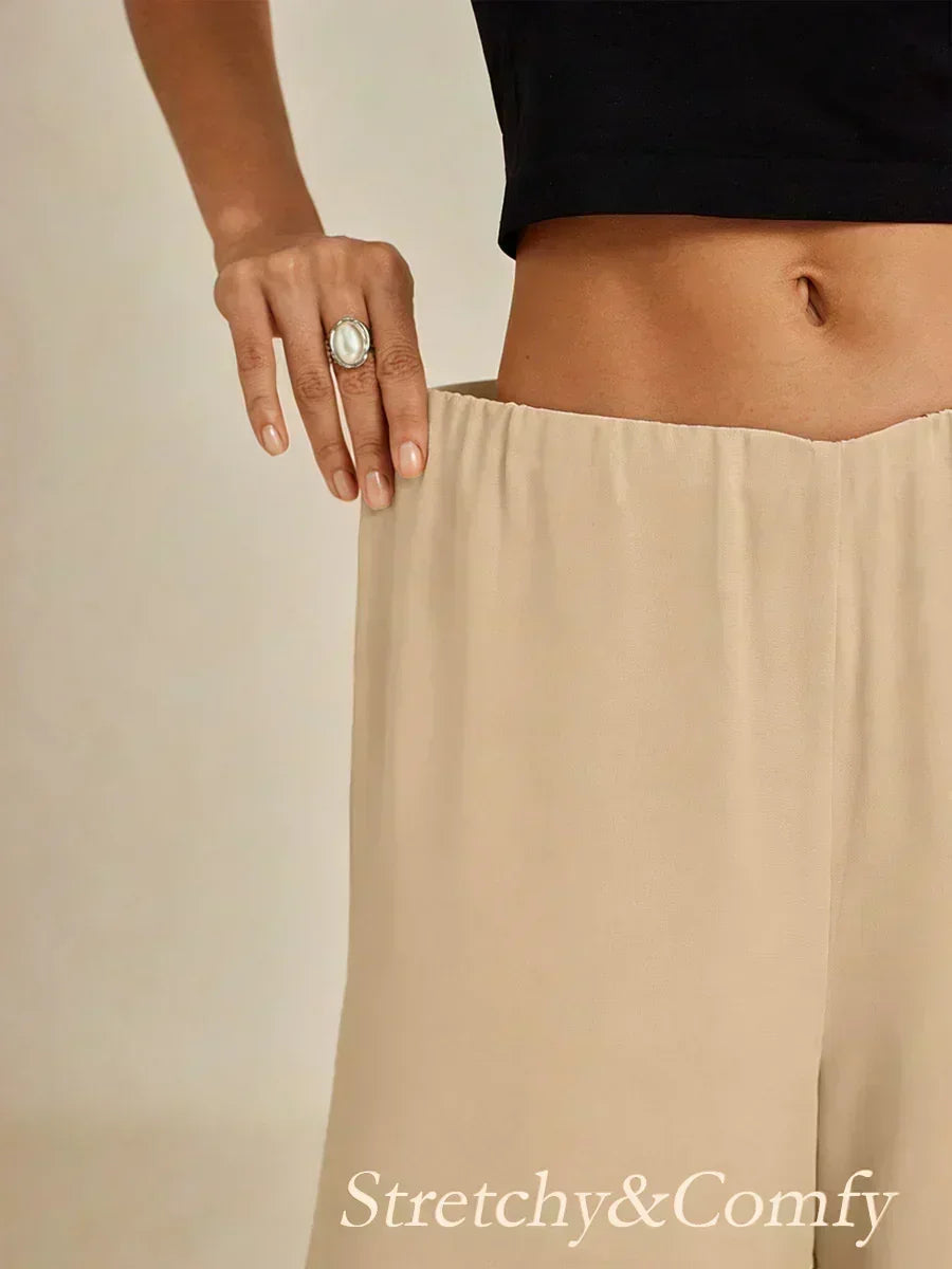 Francesca - Pantaloni palazzo morbidi ed eleganti