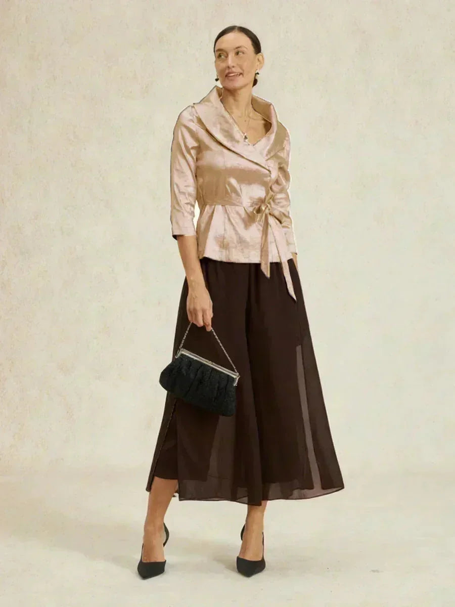 Francesca - Pantaloni palazzo morbidi ed eleganti