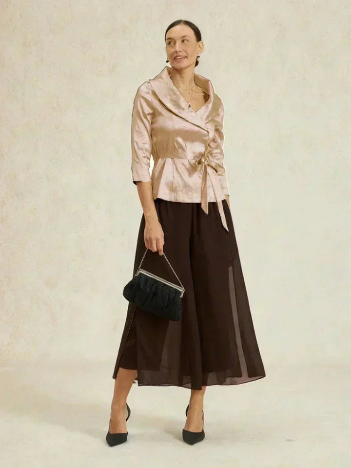 Francesca - Pantaloni palazzo morbidi ed eleganti