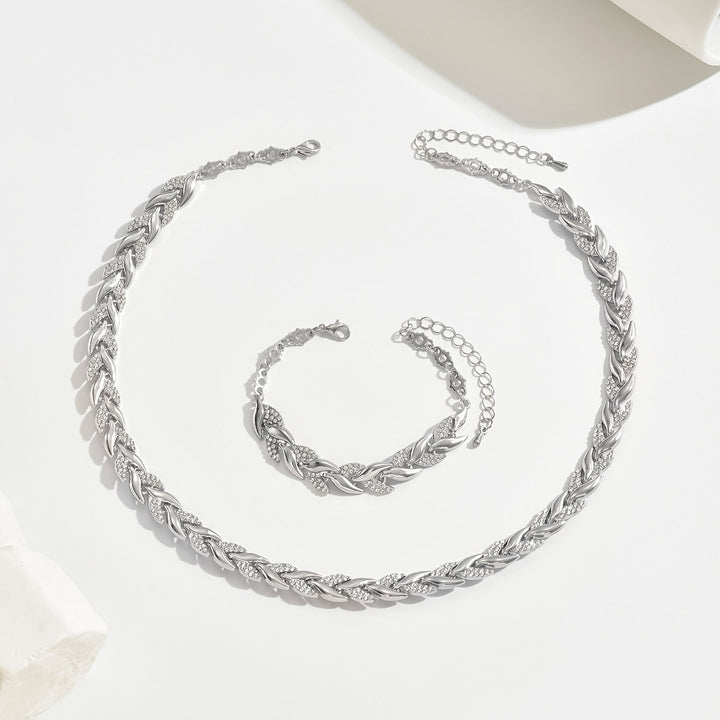 Elegante Set di Strass in Vetro a Forma di Coda di Pesce