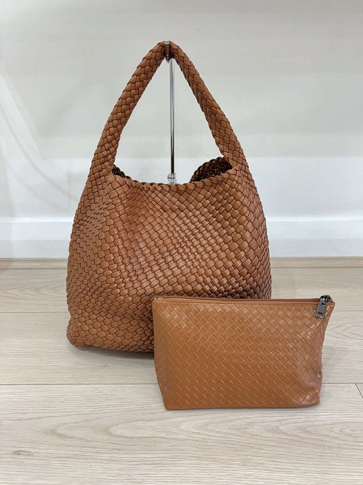 Luna | Borsa Hobo Intrecciata Oversized Chic