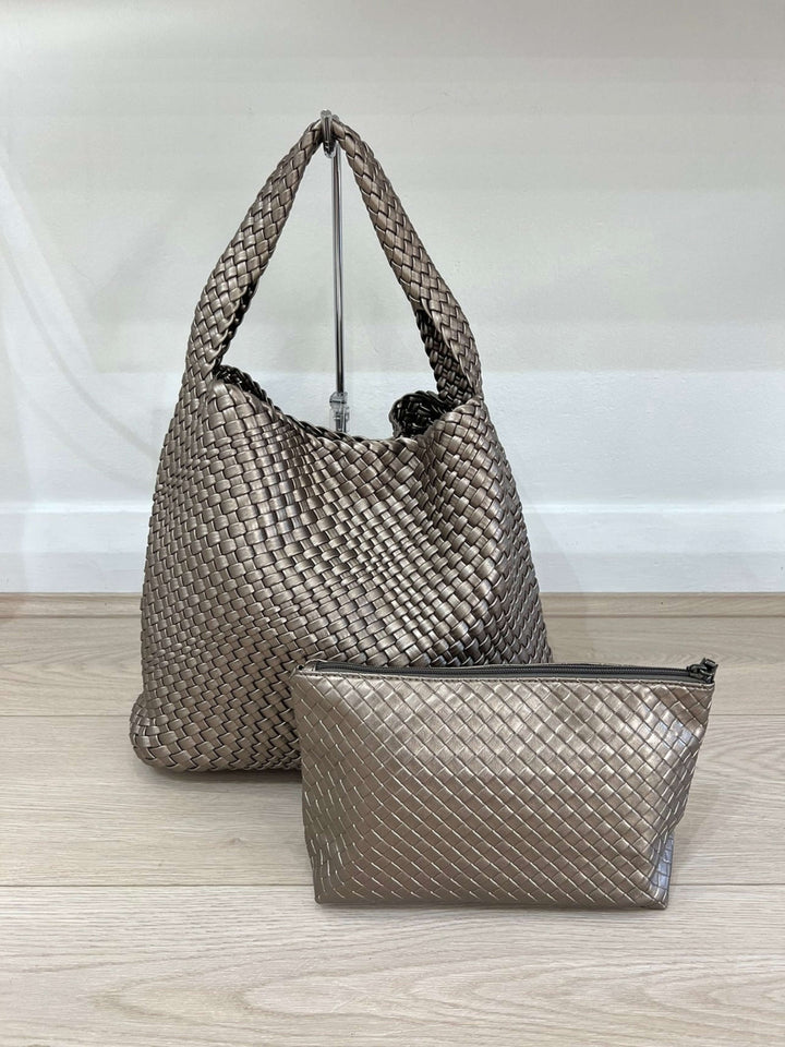 Luna | Borsa Hobo Intrecciata Oversized Chic