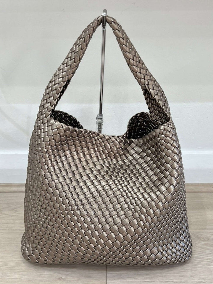 Luna | Borsa Hobo Intrecciata Oversized Chic