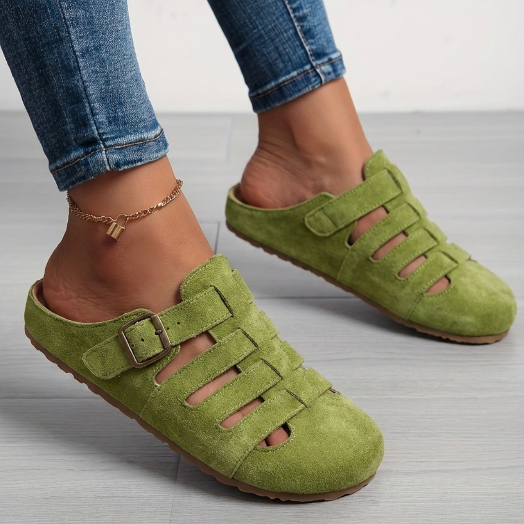 Clara | Sandali Mule Confortevoli senza Chiusura