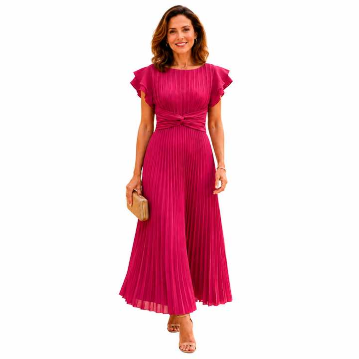 Lívia™ - Abito Plissé Eleganza Senza Tempo