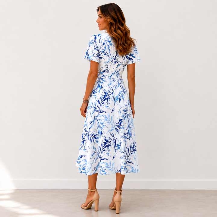 Luna™ – Vestito Floreale Elegante