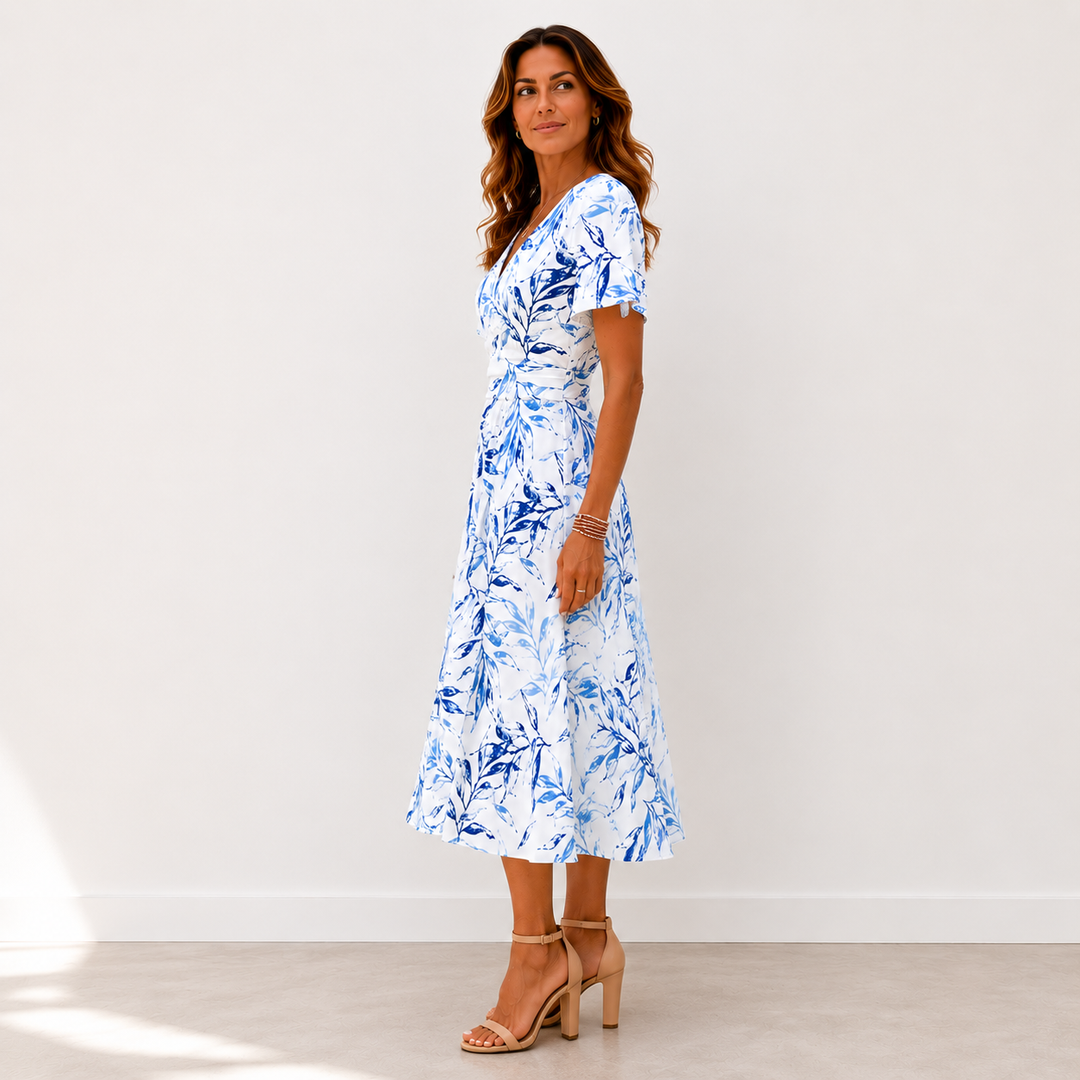 Luna™ – Vestito Floreale Elegante