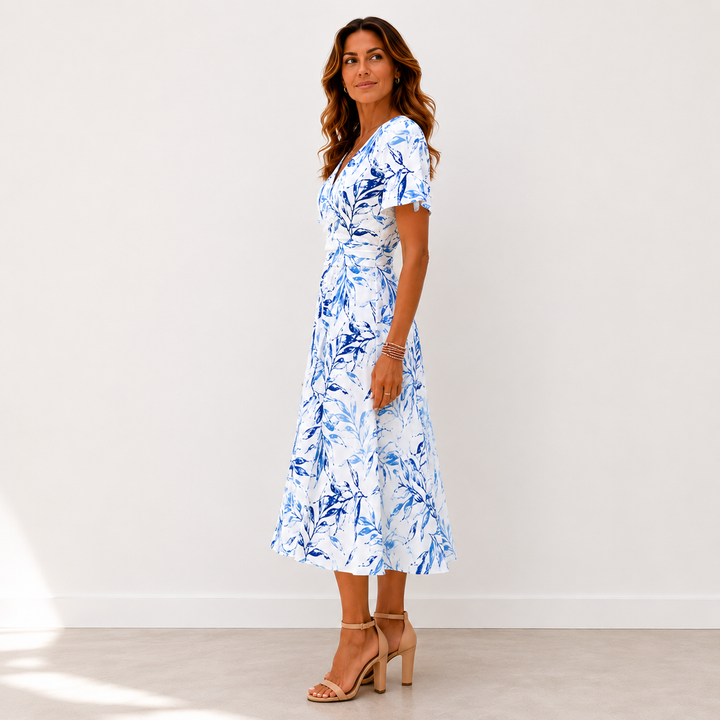 Luna™ – Vestito Floreale Elegante