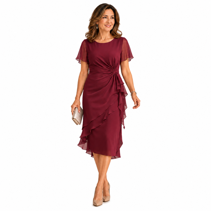 Sara™ - Abito raffinato dal design fluido e femminile