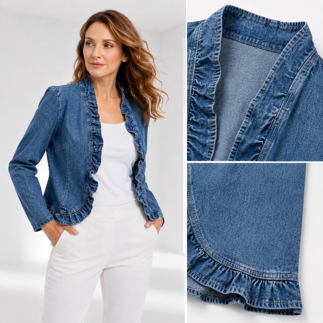 Chiara™ - Giacca casual con volant