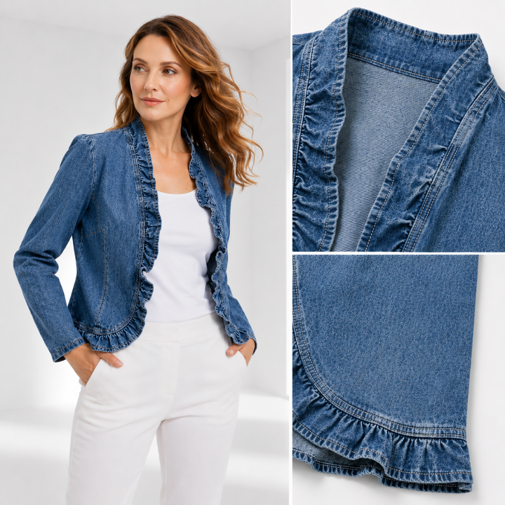 Chiara™ - Giacca casual con volant