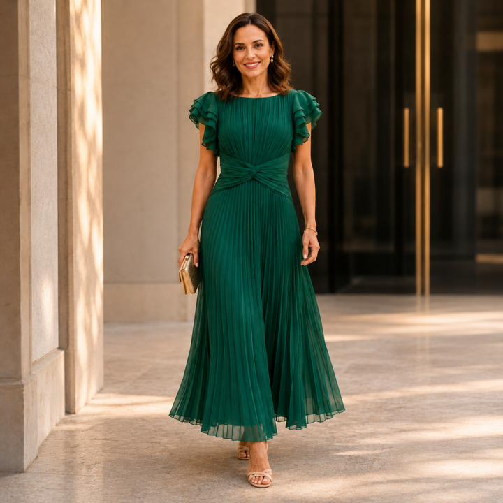 Lívia™ - Abito Plissé Eleganza Senza Tempo
