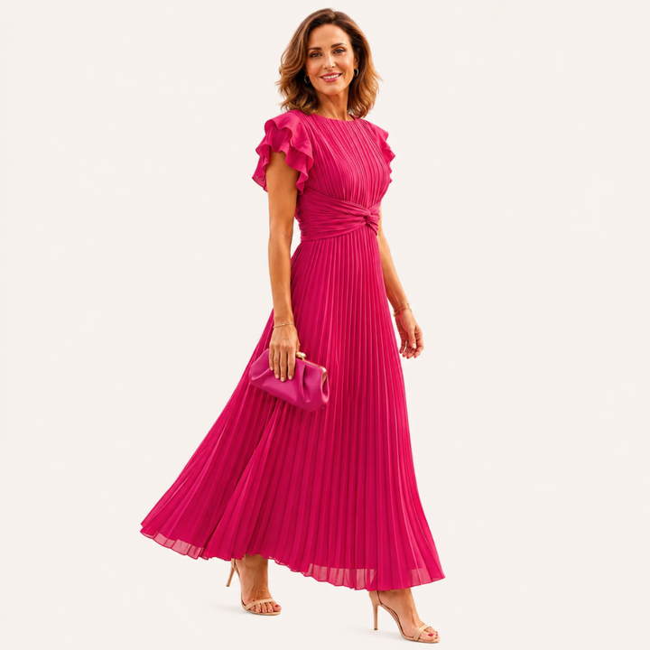 Lívia™ - Abito Plissé Eleganza Senza Tempo