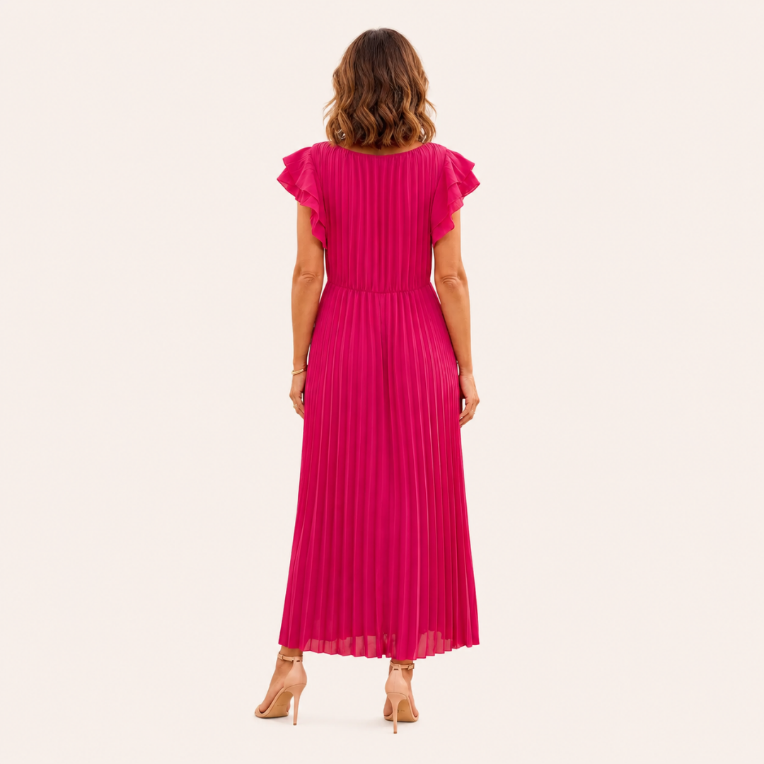 Lívia™ - Abito Plissé Eleganza Senza Tempo