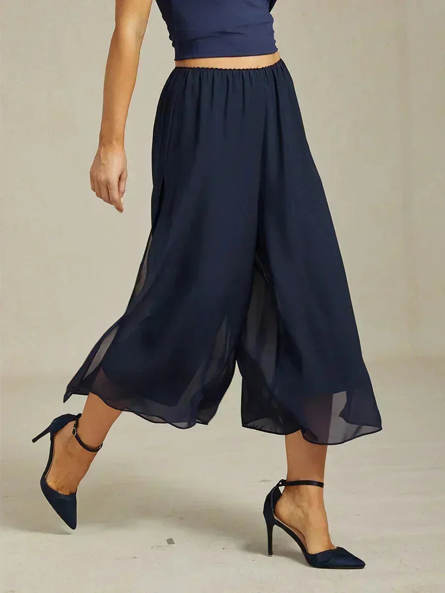 Francesca - Pantaloni palazzo morbidi ed eleganti