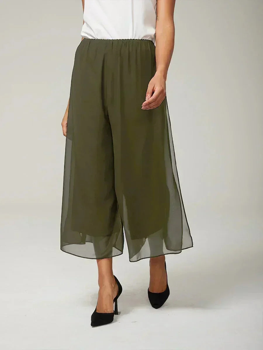 Francesca - Pantaloni palazzo morbidi ed eleganti