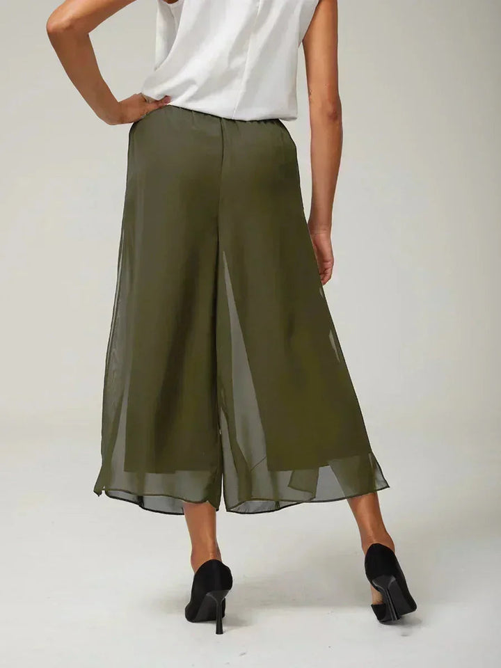 Francesca - Pantaloni palazzo morbidi ed eleganti