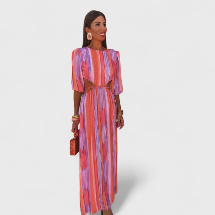 Paloma - Elegante abito con tagli