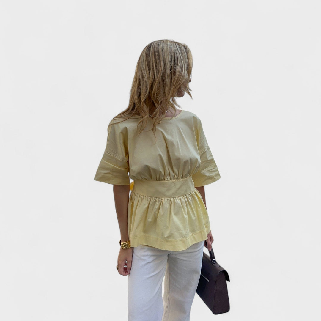 Bianca™-  Blusa Elegante con Schiena Scoperta