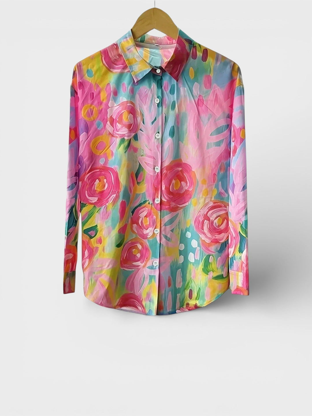 Nina™ | Blusa con stampa colorata