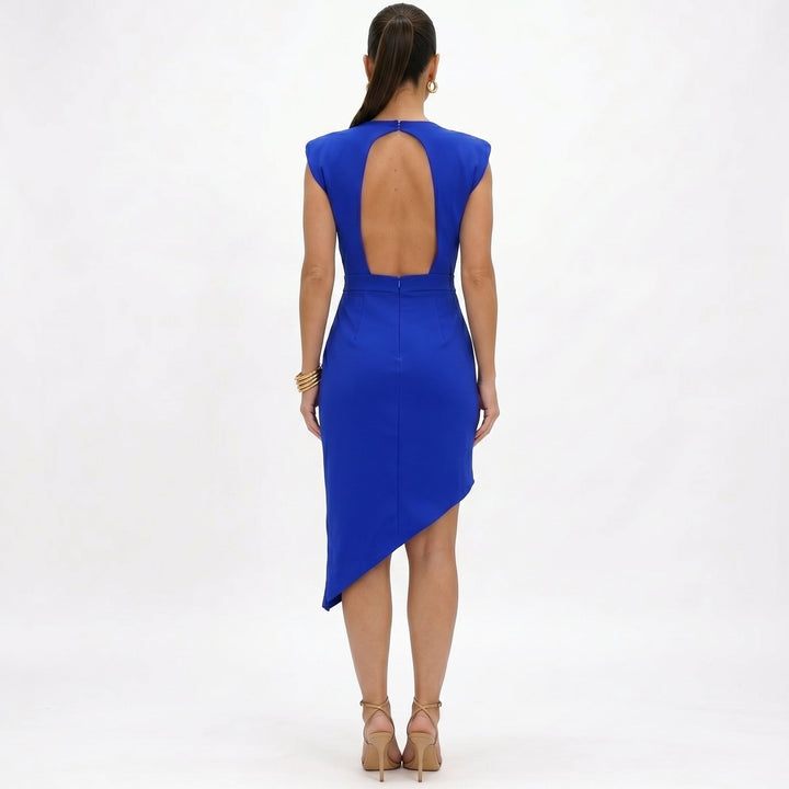 Bianca™ – Abito Elegante Asimmetrico