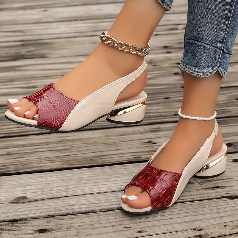 Gloria - Sandali ortopedici eleganti