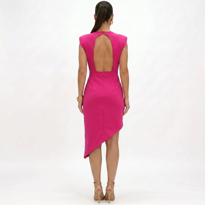 Bianca™ – Abito Elegante Asimmetrico