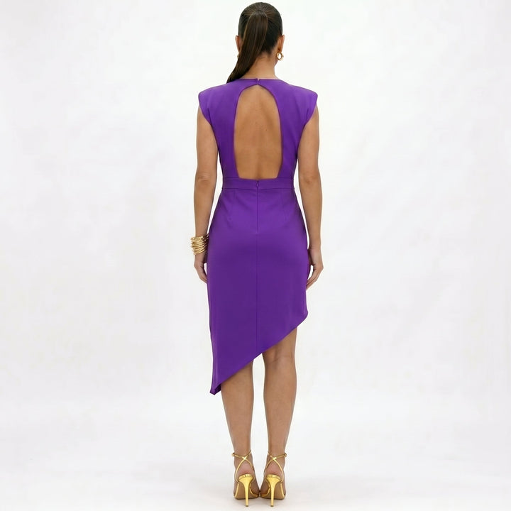 Bianca™ – Abito Elegante Asimmetrico