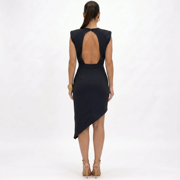 Bianca™ – Abito Elegante Asimmetrico