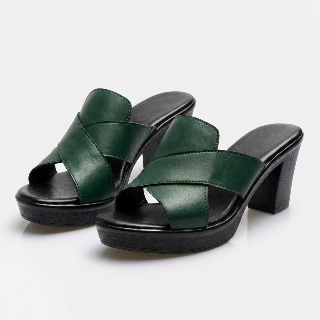Daniela™- Mule Elegante con Tacco Largo