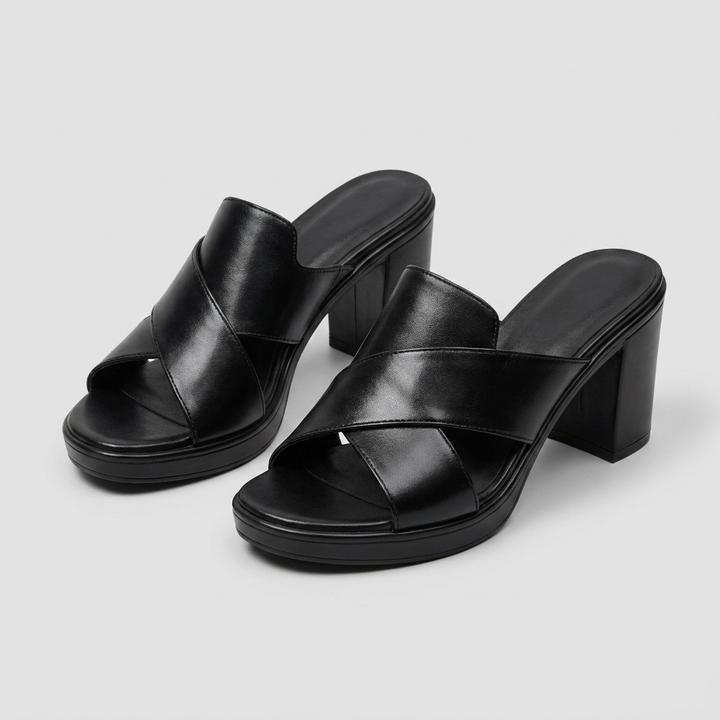 Daniela™- Mule Elegante con Tacco Largo