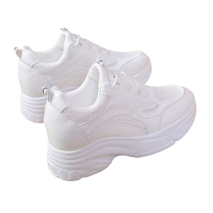 Scarpe da donna casual traspiranti con suola spessa