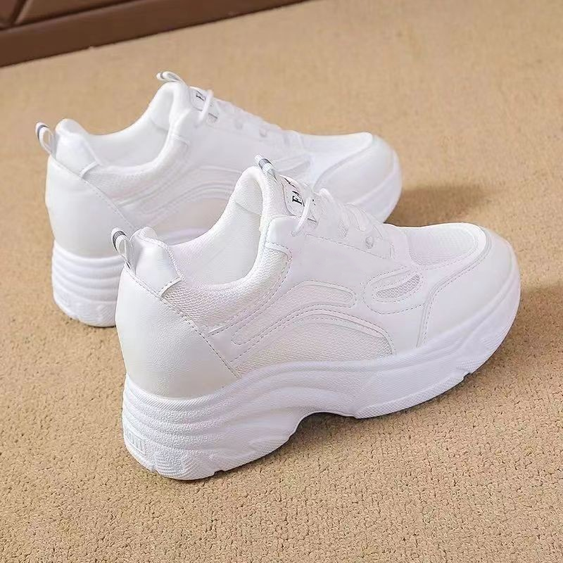 Scarpe da donna casual traspiranti con suola spessa